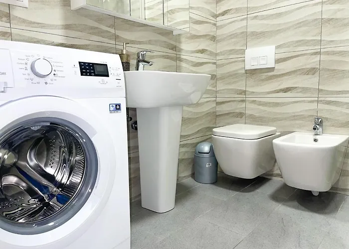 Skyline Sunset & Towers View - Modern 1br Tirana